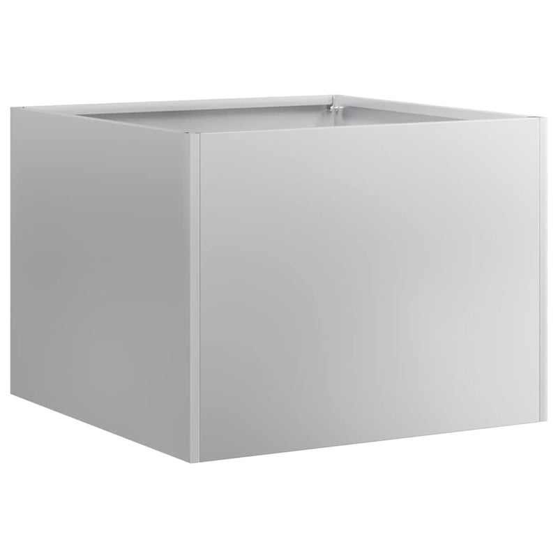 Afbeelding laden in galerijviewer, Vidaxl plantenbak 40x40x30 cm gegalvaniseerd staal
