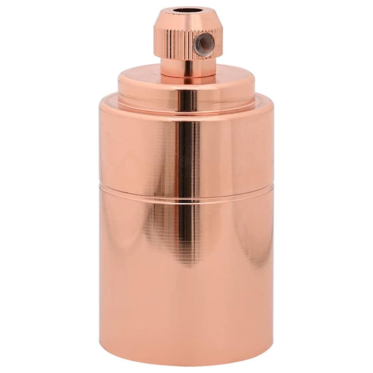 Vidaxl lamphouders 2 st roségoud e27