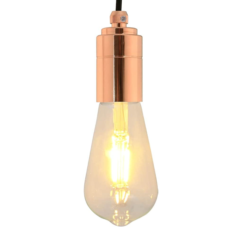 Chargez l'image dans la visionneuse de la galerie, Vidaxl lamphouders 2 st roségoud e27
