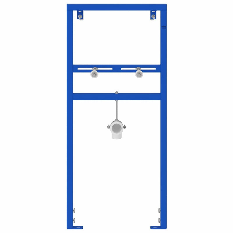 Afbeelding laden in galerijviewer, Vidaxl badkamer muursteun blauw 50 x 3 x 112 cm
