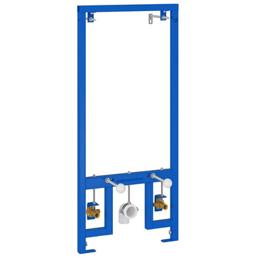 Vidaxl badkamer muursteun blauw 50 x 3 x 112 cm