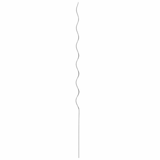 Vidaxl plantondersteuning 20 pcs zilver 110 x 0.6 x 0.6 cm staal
