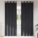 Vidaxl verduisterende gordijnen 2 pcs donkergrijs 140 x 260 cm fluweel