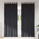 Vidaxl verduisterende gordijnen 2 pcs donkergrijs 140 x 260 cm fluweel