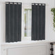 Vidaxl verduisterende gordijnen 2 pcs lichtgrijs 140 x 175 cm fluweel