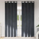 Vidaxl verduisterende gordijnen 2 pcs lichtgrijs 140 x 225 cm fluweel