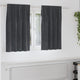 Vidaxl verduisterende gordijnen 2 pcs lichtgrijs 140 x 140 cm fluweel