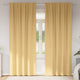 Vidaxl zwart-out gordijnen met ringen 2 pcs beige 260 x 140 cm
