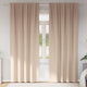 Vidaxl zwart-out gordijnen met ringen 2 pcs taupe 225 x 140 cm