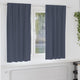 Vidaxl zwart-out gordijnen met ringen 2 pcs antraciet 175 x 140 cm