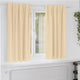Vidaxl zwart-out gordijnen met ringen 2 pcs crème 175 x 140 cm