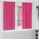 Vidaxl zwart-out gordijnen met ringen 2 pcs felroze 175 x 140 cm