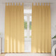 Vidaxl zwart-out gordijnen met ringen 2 pcs beige 245 x 140 cm
