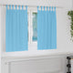 Vidaxl zwart-out gordijnen met ringen 2 pcs lichtblauw 140 x 140 cm
