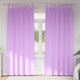 Vidaxl zwart-out gordijnen met ringen 2 pcs paars 245 x 140 cm