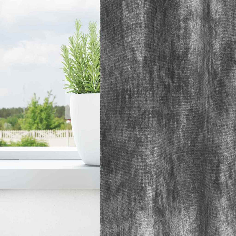 ギャラリービューアに画像をロードする, Vidaxl velvet gordijnen met gordijnen 2 pcs grijs 175 x 140 cm fluweel
