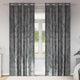 Vidaxl velvet gordijnen met gordijnen 2 pcs grijs 245 x 140 cm fluweel