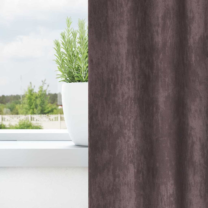 ギャラリービューアに画像をロードする, Vidaxl velvet gordijnen met gordijnen 2 pcs bruin 225 x 140 cm fluweel
