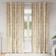 Vidaxl velvet gordijnen met gordijnen 2 pcs crème 245 x 140 cm fluweel