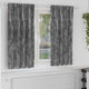 Vidaxl velvet gordijnen met gordijnen 2 pcs grijs 175 x 140 cm fluweel