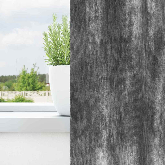 Vidaxl velvet gordijnen met gordijnen 2 pcs grijs 225 x 140 cm fluweel