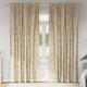 Vidaxl velvet gordijnen met gordijnen 2 pcs crème 260 x 140 cm fluweel