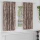 Vidaxl velvet gordijnen 2 pcs cappuccino 175 x 140 cm fluweel