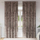 Vidaxl velvet gordijnen 2 pcs cappuccino 260 x 140 cm fluweel