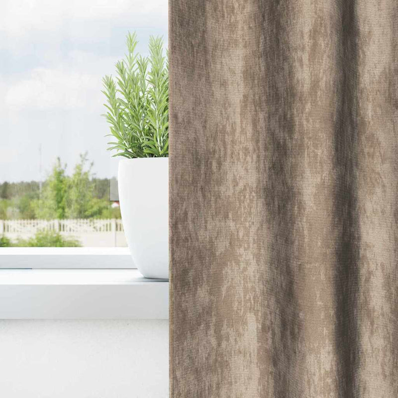 Afbeelding laden in galerijviewer, Vidaxl velvet gordijnen 2 pcs champagne 260 x 140 cm fluweel
