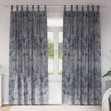 Vidaxl velvet gordijnen 2 pcs zilvergrijs 245 x 140 cm fluweel