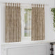Vidaxl velvet gordijnen 2 pcs champagne 175 x 140 cm fluweel