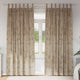 Vidaxl velvet gordijnen 2 pcs champagne 260 x 140 cm fluweel