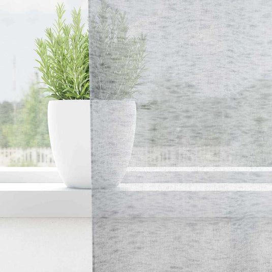 Vidaxl voile gordijn 2 pcs donkergrijs 225 x 140 cm polyester