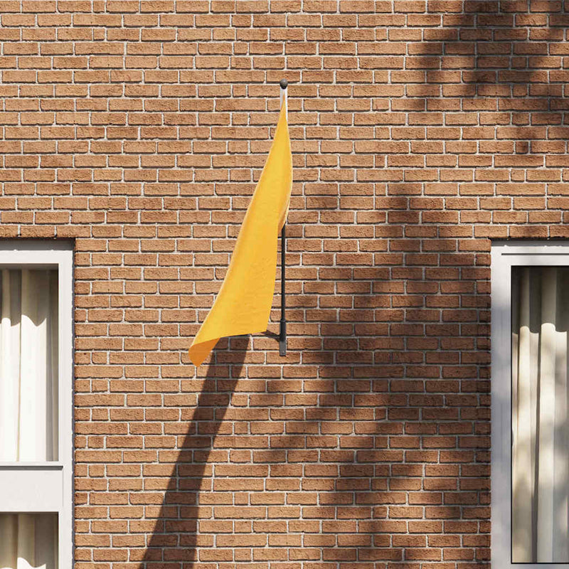 Afbeelding laden in galerijviewer, Vidaxl vlaggen mast houder zwart 15 x 3 x 0,35 cm staal
