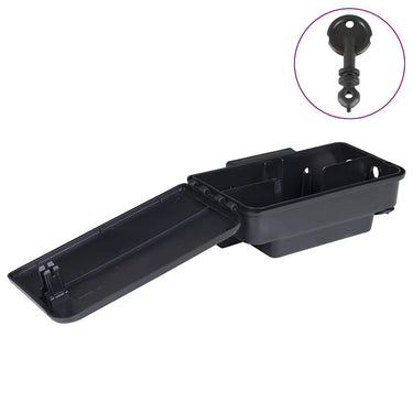 Vidaxl muizenvallen 4 st 22x12,5x7,5 cm zwart