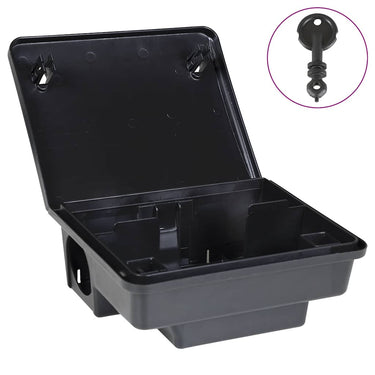 Vidaxl muizenvallen 4 st 23x19x9,5 cm zwart