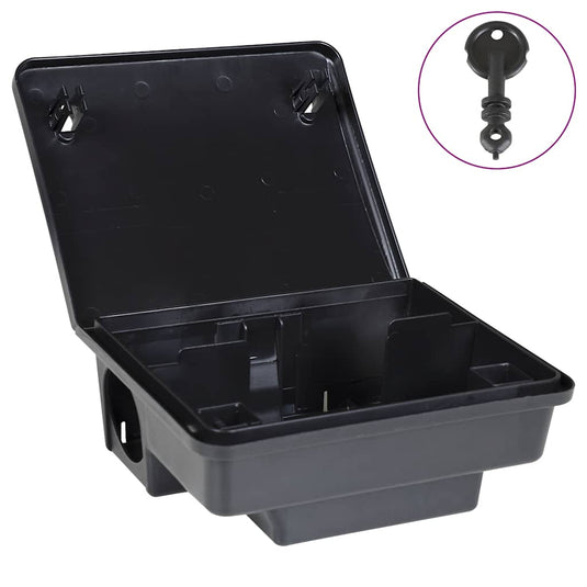 Vidaxl muizenvallen 6 st 23x19x9,5 cm zwart
