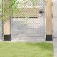 Vidaxl paonderstellen vierkant 12 st 141x141 mm gepoedercoat staal