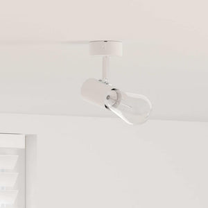 Vidaxl plafondspot met schijnwerpers wit 6,5 x 6 x 11,5 cm metaal