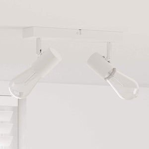 Vidaxl plafondspot met schijnwerpers wit 26 x 6,5 x 11,5 cm metaal