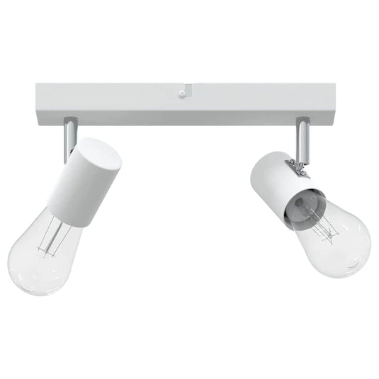 Vidaxl plafondspot met schijnwerpers wit 26 x 6,5 x 11,5 cm metaal