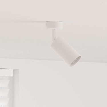 Vidaxl plafondspot met schijnwerpers wit 6 x 6 x 16 cm metaal