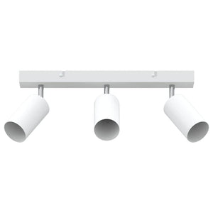 Vidaxl plafondspot met schijnwerpers wit 38 x 6 x 16 cm metaal