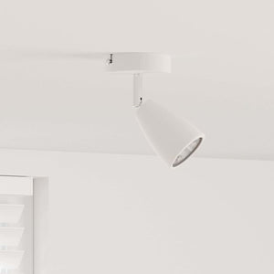 Vidaxl plafondspot met schijnwerpers wit 25.5 x 8 x 16 cm metaal