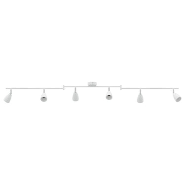 Vidaxl plafondspot met schijnwerpers wit 25.5 x 8 x 16 cm metaal