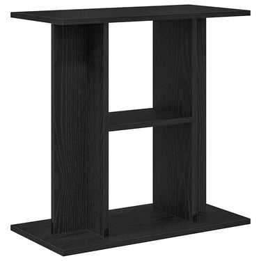 Vidaxl aquariumstandaard zwart eiken 60x30x60 cm bewerkt hout