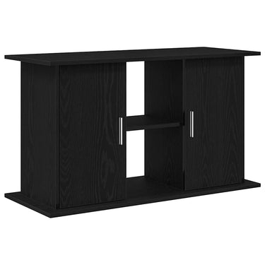 Vidaxl aquariumstandaard zwart eiken 101x41x58 cm bewerkt hout