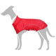 Vidaxl hondenregenjas met reflecterende strips polyester rood xs