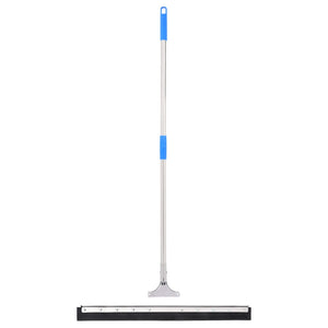 Vidaxl vloerwisser 75x122,5 cm staal en rubber