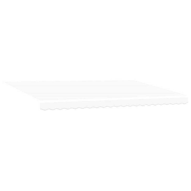 Afbeelding laden in galerijviewer, Vidaxl vervangingsdoek voor zonnescherm wit 480 x 345 cm polyester
